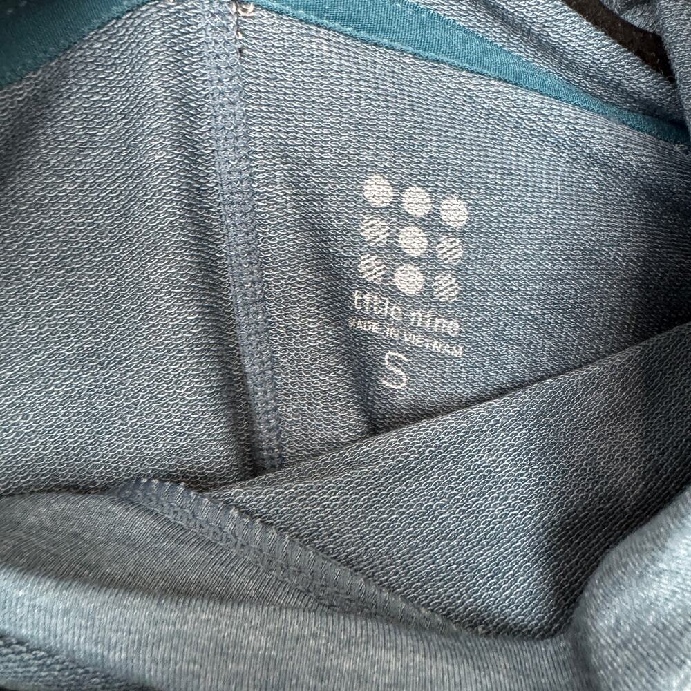 Title Nine Women's Manresa Hoodie Turquoise Size Small - Picture 3 of 9